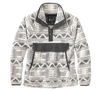 Carhartt Workwear 104922 Womens Relaxed Fit Fleece Pullover Malt Geome XL