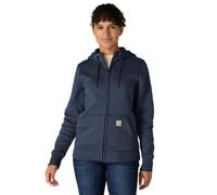 Carhartt, Women's, Relaxed Fit Midweight Full-Zip Sweatshirt, Navy, S