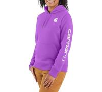 Carhartt Women's Relaxed Fit Midweight Logo Sleeve Graphic Sweatshirt