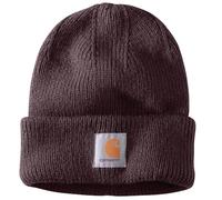 Carhartt Women's Rib Knit Beanie, BlackBerry, One Size
