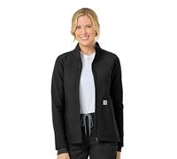 Carhartt Women's Rugged Flex Bonded Fleece Jacket, Black, XL