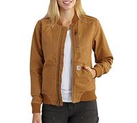 Carhartt Women's Rugged Flex Relaxed Fit Canvas Jacket Brown, 2X