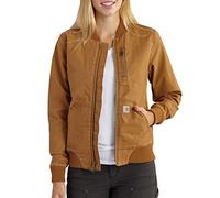 Carhartt, Women's, Rugged Flex® Relaxed Fit Canvas Jacket, Carhartt® Brown, L