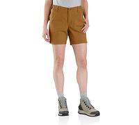 Carhartt Womens Relaxed Fit Canvas Strech Work Shorts 14R - Waist 34' (86cm), Inside Leg 31-32'