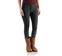 Carhartt Womens Slim-Fit Crawford Rugged Stretch Trousers 10 - Waist 31' (79cm), Inside Leg 31-32'