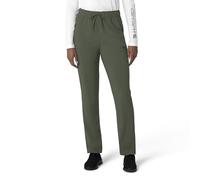 Carhartt Women's Straight Leg Cargo Scrub Pant, Olive, XS
