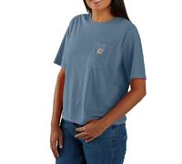 Carhartt Women's 106122 Women's Tencel™ Fiber Series Loose Fit Lightw, Thundercloud, M