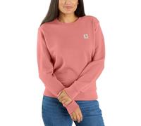 Carhartt Women's Tencel Fiber Series Relaxed Fit Sweatshirt, Aged Coral, Large