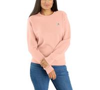 Carhartt womens Tencel Fiber Series Relaxed Fit Sweatshirt, Tropical Peach, XL