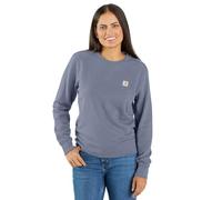 Carhartt Women's Tencel Fiber Series Relaxed Fit Sweatshirt, Wisteria, 3X