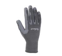 Carhartt Women's The Yukon Chunky Knit Warm Beanie Hat Cold Weather Gloves, Gray, L