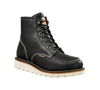 Carhartt Women's Wedge 6" Waterproof Soft Toe Ankle Boot, Black, 4.5 UK