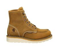 Carhartt Women's Wedge 6" Waterproof Soft Toe Ankle Boot, Light Brown - 6.5 W