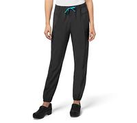 Carhartt Women's Modern Fit Jogger Pant Medical Scrubs, Black, X-S Petite