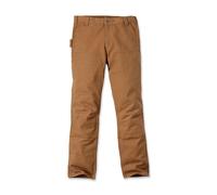 Carhartt Work Pants Stretch Duck Double Front Brown