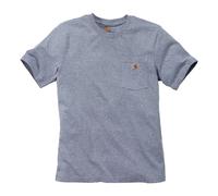 Carhartt Work T-Shirt With Pocket S/S Gray Mélange, Size 2XL