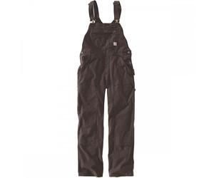 Carhartt Workwear 102438 Womens Crawford Bib Overall Dark Brown XS Col XS