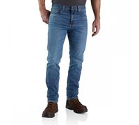Carhartt Mens Rugged Flex Straight Slim Tapered Denim Jeans Waist 42' (107cm), Inside Leg 32' (81cm)