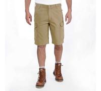 Carhartt Workwear 103542 Rigby Rugged Cargo Short Dark Khaki Waist: 33 33"