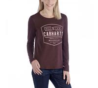 Carhartt Workwear 103929 Womens Graphic Long Sleeve T-Shirt Fudge Heat S