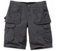 Carhartt Rugged Flex Steel Multipocket Relaxed Fit Cargo Shorts Grey 38