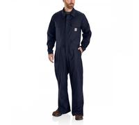 Carhartt Workwear 105019 Rugged Flex Canvas Coverall Navy Chest: S Ins S 33"