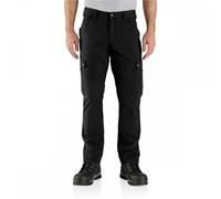 Carhartt Men's Rugged Flex Relaxed Fit Ripstop Cargo Work Pant, Black, W31/L30