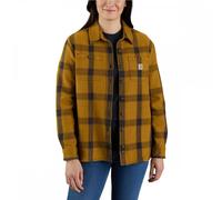 Carhartt Workwear 105576 Womens Heavyweight Twill Long Sleeve Plaid Sh L