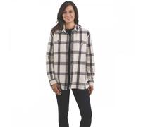 Carhartt Workwear 105576 Womens Heavyweight Twill Long Sleeve Plaid Sh XS