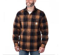 Carhartt Workwear 105939 Flannel Sherpa-Lined Shirt Jacket Carhartt Br 2XL