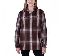 Carhartt Womens Cotton Long Sleeve Twill Plaid Shirt XL - Bust 41.5-43.5' (105-110cm)