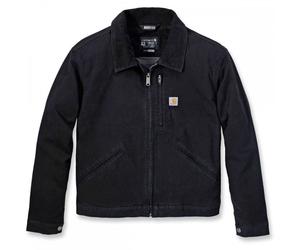 Carhartt Workwear 106208 Womens Relaxed Fit Canvas Detroit Jacket Blac XL