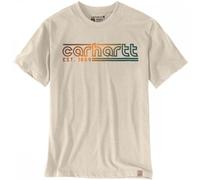 Carhartt Workwear 106538 Shortsleeve Logo Graphic T-Shirt Oat Milk 2XL 2XL