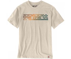 Carhartt Workwear 106538 Shortsleeve Logo Graphic T-Shirt Oat Milk XL XL