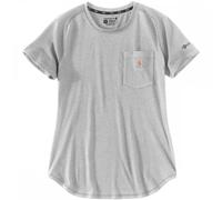 Carhartt Workwear 106650 Womens Midweight Pocket T-Shirt H23 Heather G XS