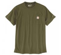 Carhartt Workwear 106652 Force Pocket S/S T-Shirt Dark Bronzed Green L L