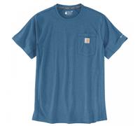 Carhartt Workwear 106652 Force Pocket S/S T-Shirt Dark Horizon Blue He XL