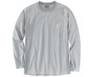 Carhartt Workwear 106656 Carhartt Force Relaxed Ls T-Shirt Heather Gra L