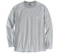 Carhartt Workwear 106656 Carhartt Force Relaxed Ls T-Shirt Heather Gra M