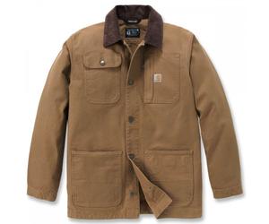 Carhartt Workwear 106675 Duck Loose Fit Chore Coat - Carhartt Brown L L