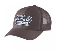 Carhartt Workwear 106738 Twill Mesh-Back Script Patch Cap Dark Sepia C