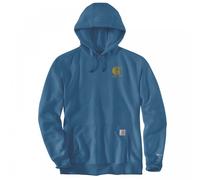 Carhartt Workwear 107064 Signature Logo Sweatshirt Dark Horizon Blue S S