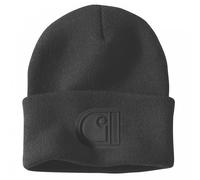 Carhartt Workwear 107190 Knit Cuffed C Patch Beanie Black Colour: Blac