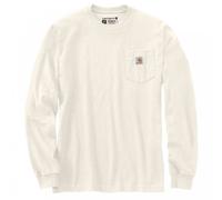 Carhartt Relaxed Fit Heavyweight Long-Sleeve Mountain Graphic T-Shirt Malt M
