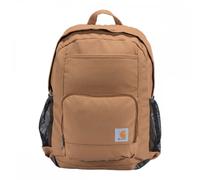 Carhartt 23L Single-Compartment Backpack, Durable Pack with Laptop Sleeve and Duravax Abrasion Resistant Base, 23L Backpack (Carhartt Brown)