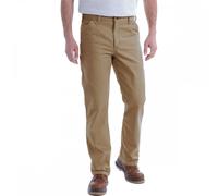 Carhartt Workwear B324 Washed Twill Dungaree Dark Khaki Waist: 32&quot 32" 30"