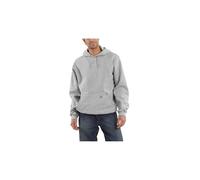 Carhartt Men's Midweight Sweatshirt Workwear Hooded Sweater Original Fit Light Grey, 2XL