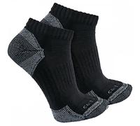 Carhartt Workwear SL6003M Cotton Blend Low Cut Sock 3 Pack Black L Col L