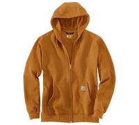 Carhartt - Zip Hooded Sweatshirt - Hoodie size M, brown