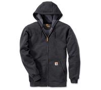 Carhartt Workwear K122 Zip Hoodie Carbon Heather - Size: S Size: S, Co S